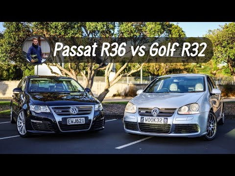 VW Golf R32 vs Passat R36 - The Best VW's Ever Made