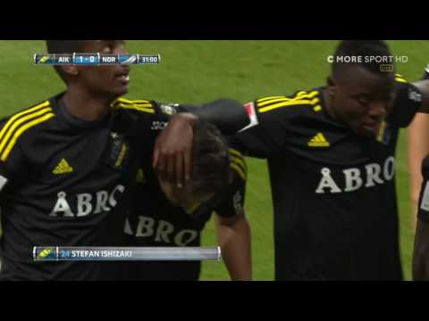 Ishizaki drog till med vänstern - ger AIK ledningen - TV4 Sport