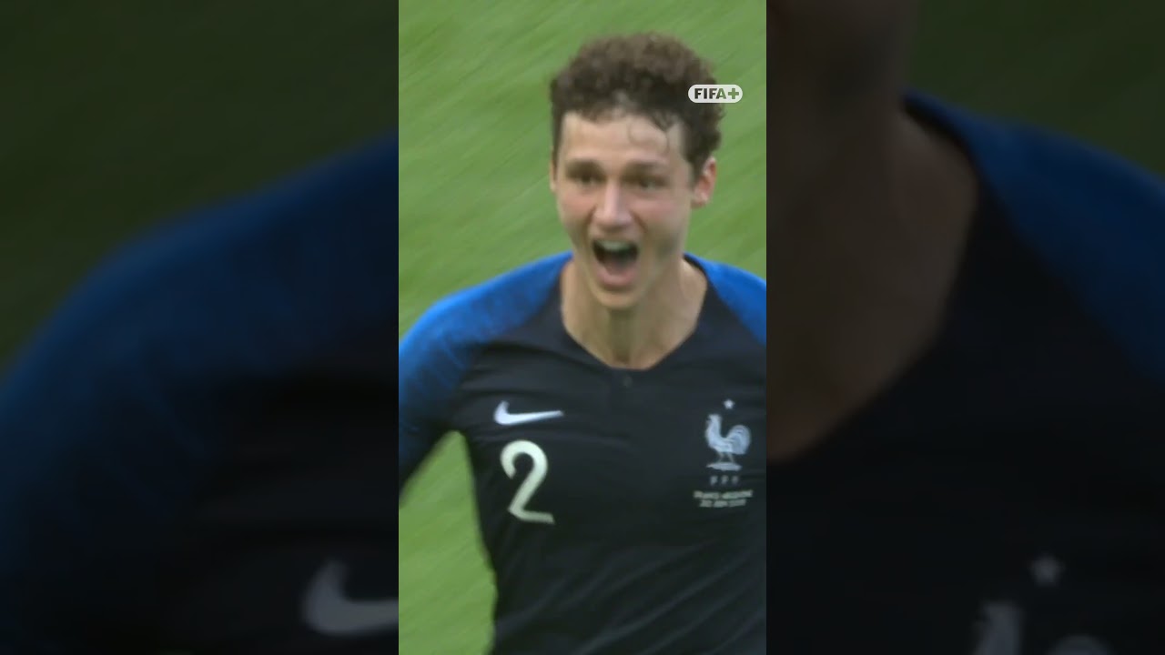 Benjamin Pavard's insane goal in the 2018 FIFA World Cup