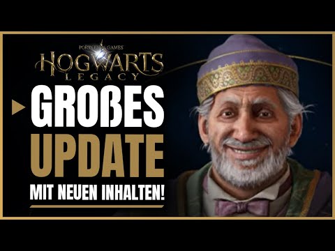 🕷️ Hogwarts Legacy hat das größte Update seit Release bekommen. Neue Inhalte & über 500 Bugfixes.