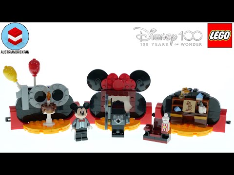 Vidéo LEGO Disney 40600 : Célébration des 100 ans de Disney