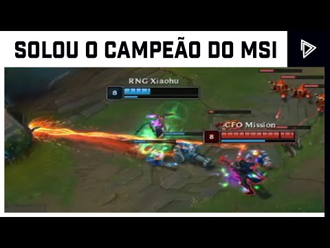 O XIAOHU FOI SOLAADO NO MID!