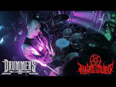 THY ART IS MURDER-Everything Unwanted-Jesse Beahler. Live in Czech Republic 2023 (Drum Cam)
