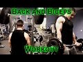 Back and Biceps Workout