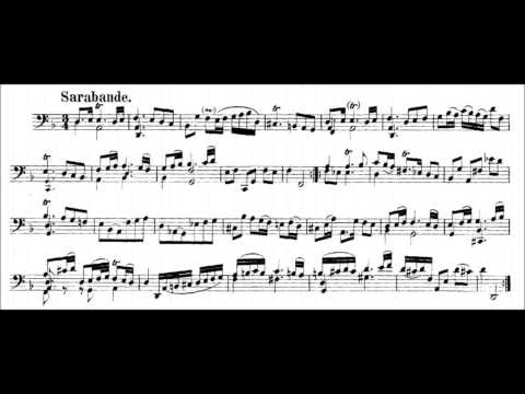 Johann Sebastian Bach: Cello Suite No.2 IV-Sarabande