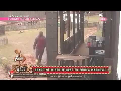 Čedo Đačić pad na farmi.