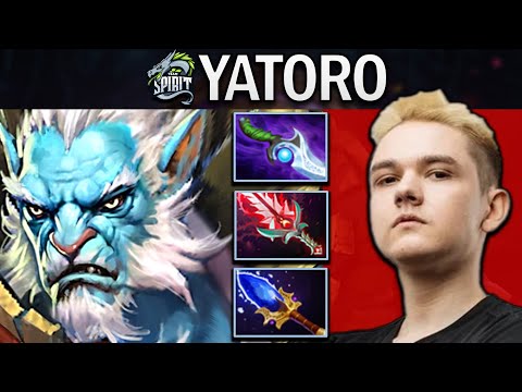 Phantom Lancer Dota 2 Gameplay Spirit.Yatoro with Diffusal and Aghanims