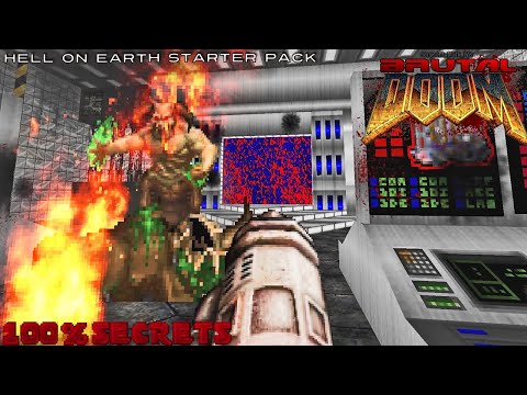 BRUTAL DOOM v20b Hell On Earth Starter Pack #2 [100% SECRETS]