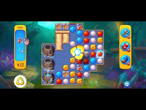 Fishdom level 9381 no boosters フィッシュダム