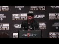 ERROL SPENCE "I'M TURNING INTO THE MONEY MAN"