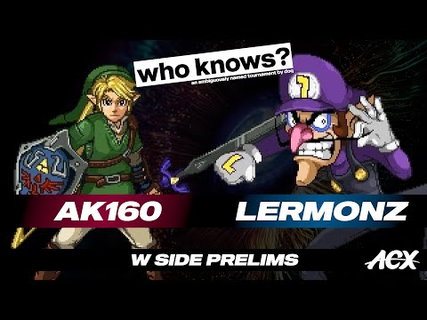 AK160 (Link) vs Lermonz (Waluigi) - W Side Prelims - who knows?