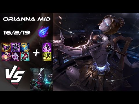 MID Orianna vs Ekko - EU Challenger Patch 25.22