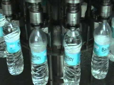 How does mineral water plant works