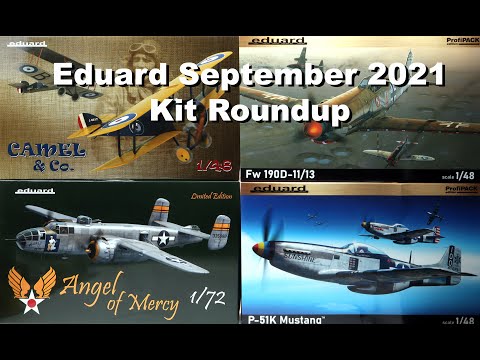 Eduard September 2021 New Kit Roundup