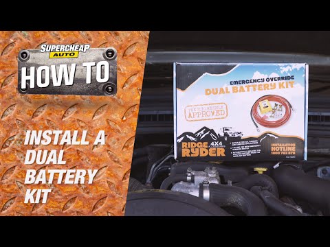 How to - Install A Dual Battery Kit // Supercheap Auto