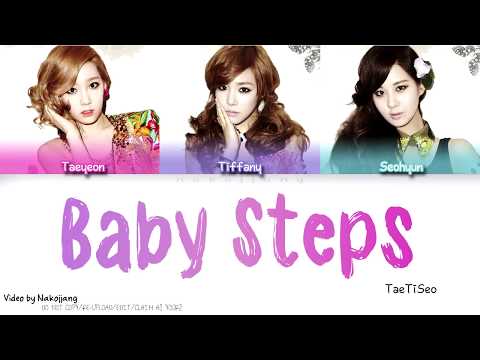 TaeTiSeo (소녀시대-태티서) - Baby Steps (Color Coded Lyrics Eng/Rom/Han)