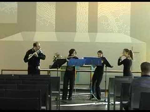 L.Anderson - Jazz Legato (Helsinki Flute Quartet)