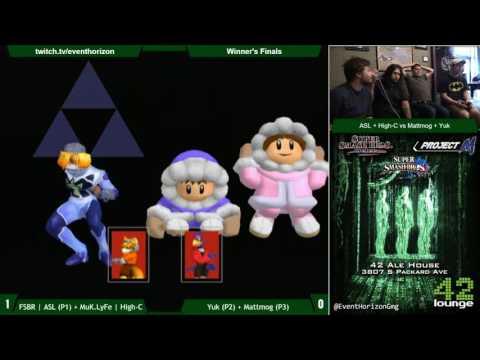 Construct 60 - FSBR ASL+MuKLyFe High C vs Mattmog+Yuk - Melee Doubles WF