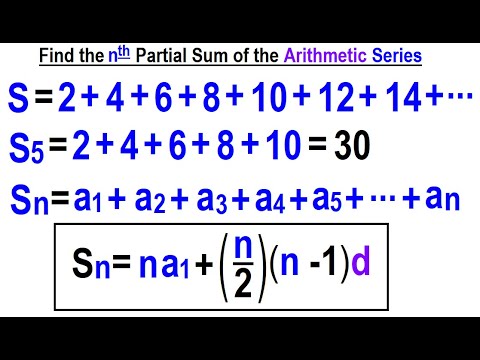 Algebra Ch 48 Sequences and Series 1 of 34 What is the Difference