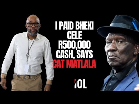 I paid Bheki Cele R500,000 cash, says Cat Matlala | Ad Hoc Committee | Brown Mogotsi | Senzo Mchunu
