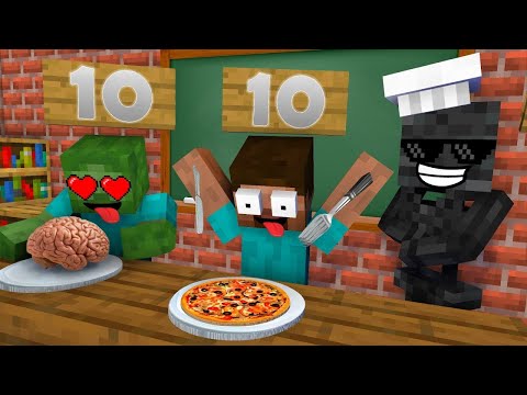 Monster School   COOKING CHALLENGE NEW EPISODE   Minecraft Animation