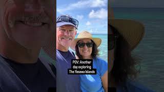 Start with sunrise then culture then caving then more culture @BlueLagoonCruisesFiji #fiji #invited