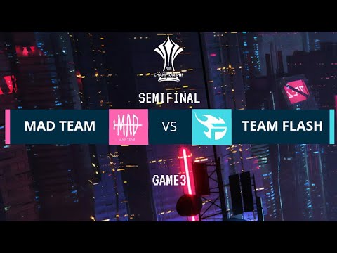 AIC | TEAM FLASH vs MAD TEAM | Semifinal Game 3