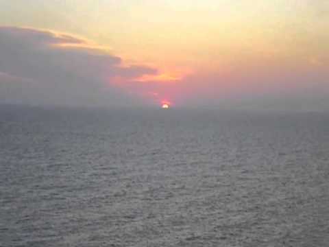Almadrava land of eternal sunset / Magical Eternal Sunset in the middle of the Ocean