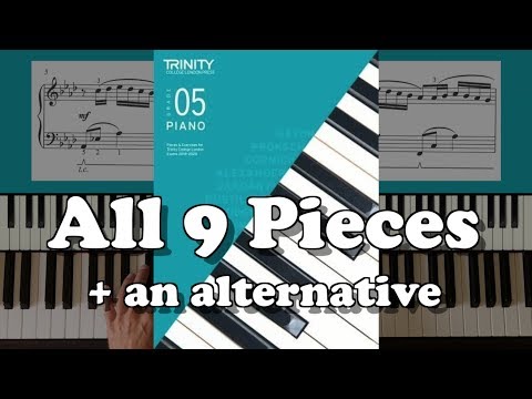 TRINITY Grade 5 Piano (2018-20): All 9 Pieces