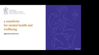 A manifesto for mental health and wellbeing