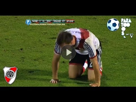 ¿Penal a Andrada? Newell's 1 - River 0. Fecha 11. Torneo Inicial 2013. Fútbol Para Todos