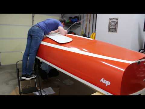 O'Day Widgeon Sailboat Centerboard Repair and Rigging
