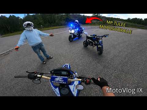 MP Valittaa KTM Kuskille | Std Seikkailua & Eksyksissä Parkkihallissa | MotoVlog Ⅸ