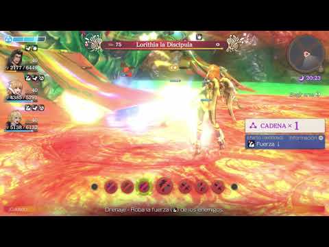 Xenoblade Chronicles Definitive Edition - LV75 Disciple Lorithia - Party LV40