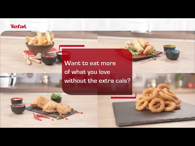 Refurbished Tefal Actifry Genius XL Health Air Fryer Black