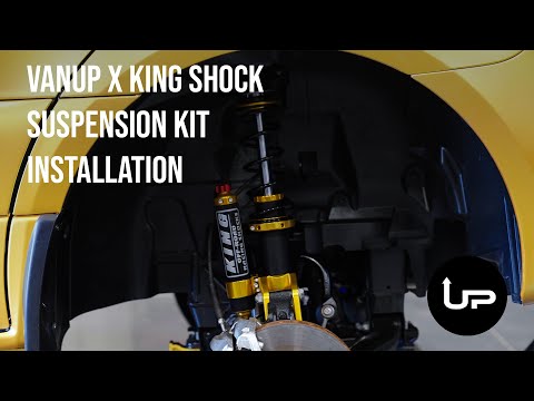 How to Install VanUp x King Shocks Suspension Kit | Installation