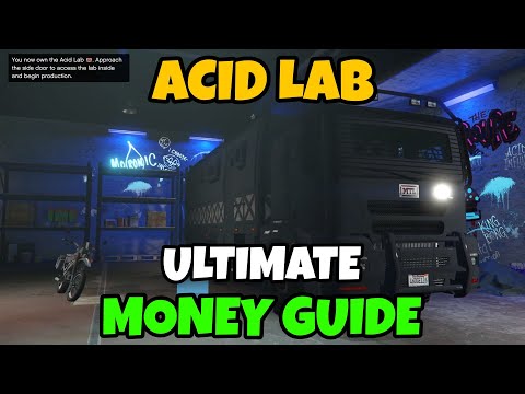 Πώς να ΒΓΑΛΕΙΣ ΛΕΦΤΑ με το ACID LAB στο GTA ONLINE (Ultimate Money Guide)