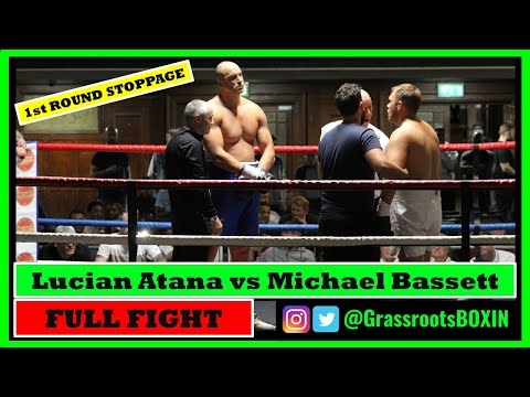 Lucian Atana vs Michael Bassett (1st Round Stoppage) - FULL FIGHT - HEAVYWEIGHTS