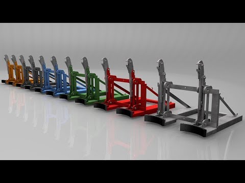 Fasshandling Fasslifter für 2x 200 Liter Deckelfässer geeignet