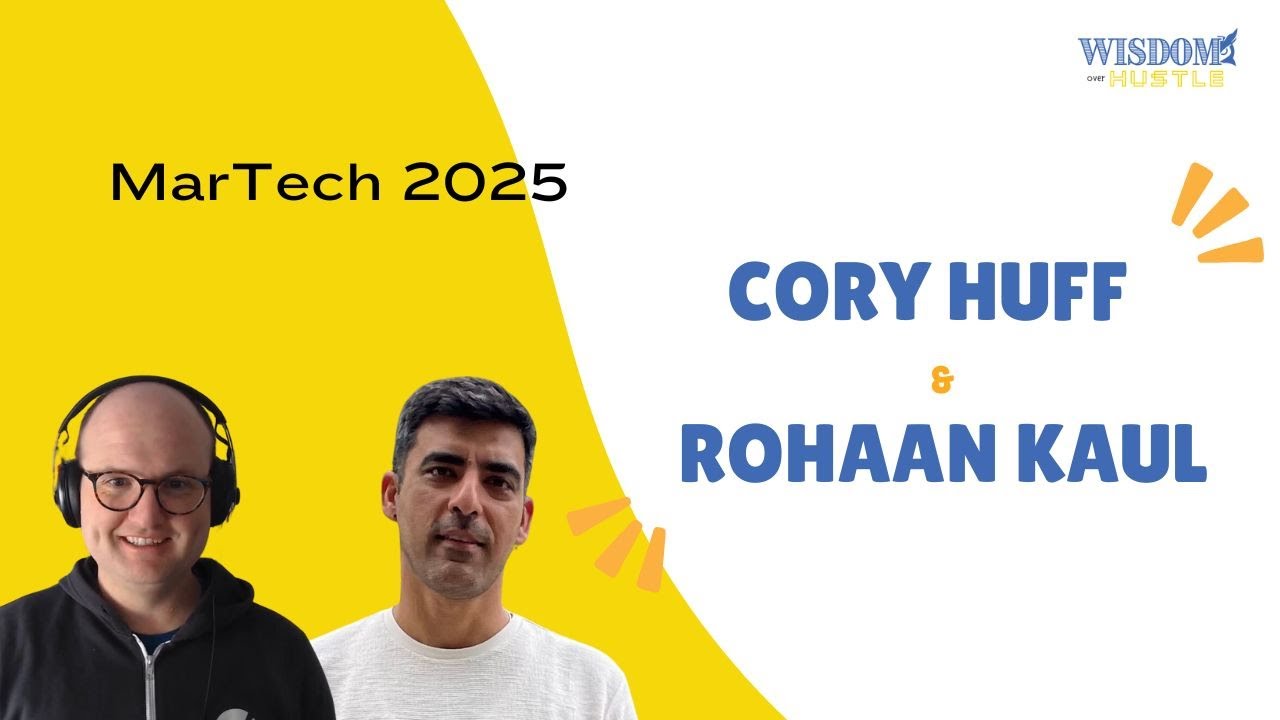 MarTech 2025 with Cory Huff
