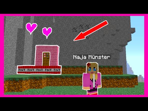 ❤️NAJA MÜNSTER'S HEMMELIGE BASE!!❤️ - Dansk Minecraft