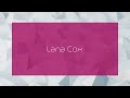Lana Cox Appearance