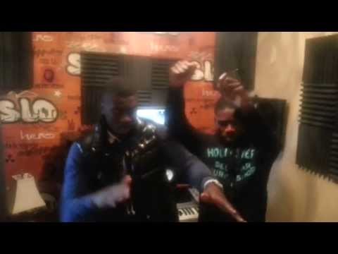 Studio Session.. Havoc, Esdee and Moelogo with TwoBadGuyz