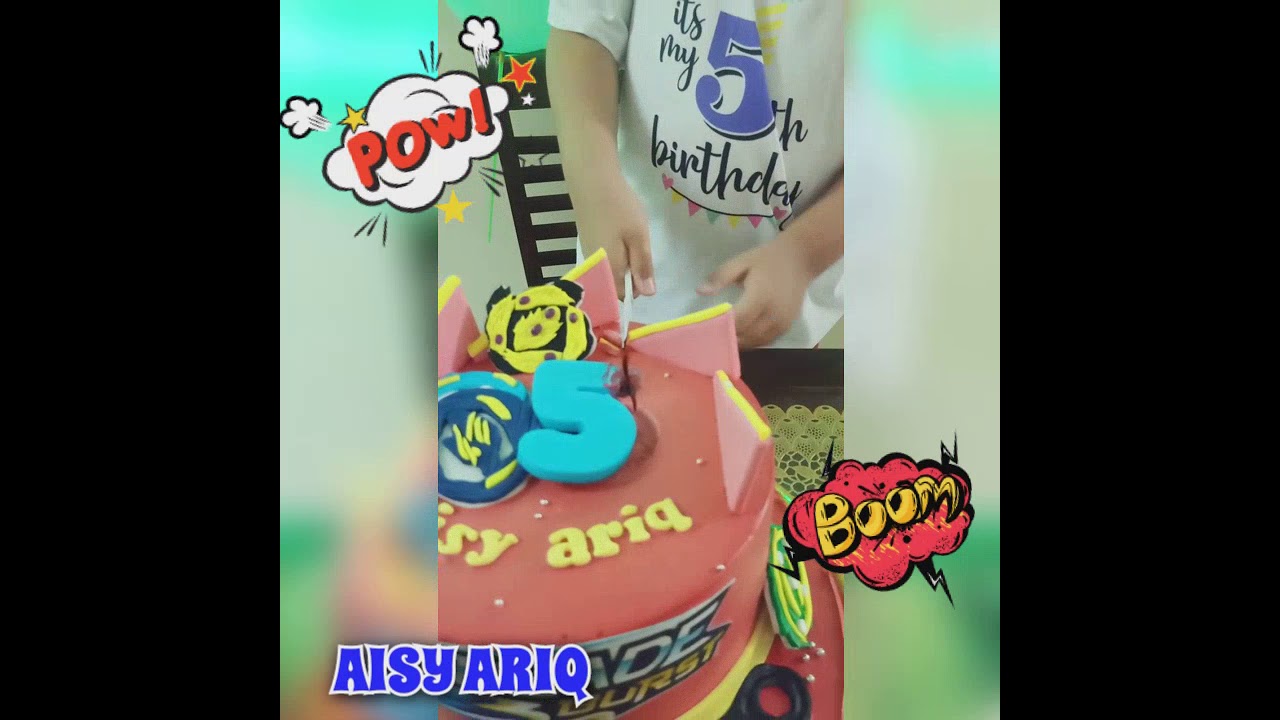Beyblade Burst Birthday - Aisy Ariq