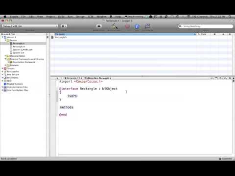 Objective C Programming Tutorials | interface