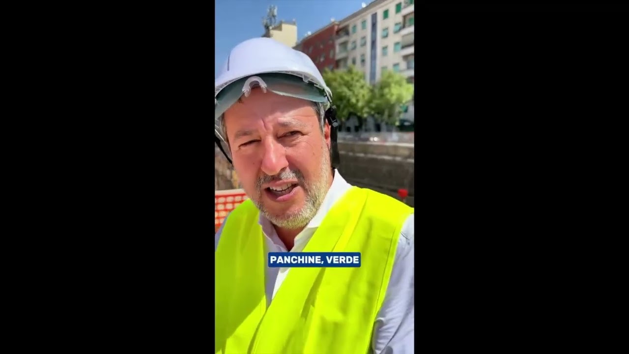 SALVINI: "CAMBIEREMO IL VOLTO AL QUARTIERE DI ROMA, CANTIERE PIGNETO DA 200 MILIONI"