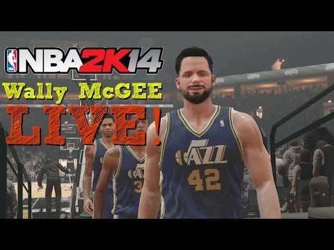 Wally McGee MyCareer (PS4) Live Stream (NBA 2K14)