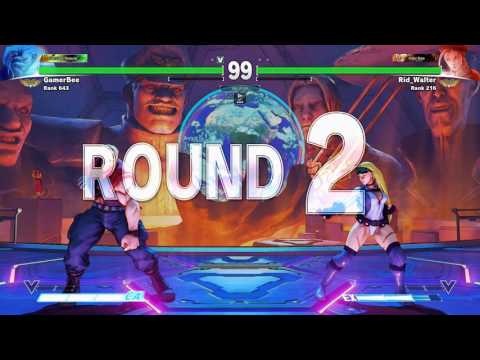 SFV~ Nash (GamerBee) vs. Cammy (Rid_Walter) HD
