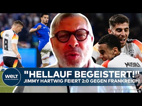 FUßBALL: DFB-Elf schlägt Vizeweltmeister Frankreich! "Musiala war der beste Mann!" Jimmy Hartwig