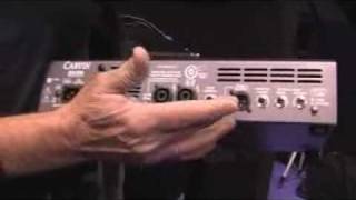 Video thumbnail for Winter NAMM 2009 New Carvin BX500 and more by Bass Gear Magazine
